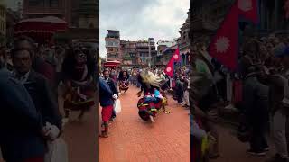 Lakhe | Patan Durbar Square #culture #music #festival #nepali #lakhe #lalitpur