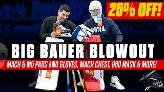 Big Bauer Blowout Sale at The Hockey Shop