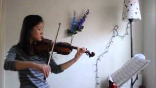 Pachelbel Canon - Violin \u0026 Piano 帕夏贝尔 卡农 小提琴 钢琴 - adult beginner - 8.5 months violinist