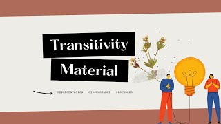 How we can know about TRANSITIVITY ?