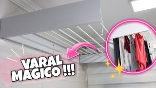 VARAL MÁGICO!✨ VALOR , INSTALAÇÃO, MEDIDAS E RESENHA | É BOM MESMO?  | GLEICE MACEDO