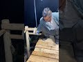 ep 10 ~ it s snowing let s continue to use old wooden boards to renovate the stilted building.