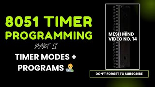 8051 Timer Mode 2 🔁 | Auto Reload Explained with Program (1s Delay) #8051Microcontroller #embeddedc