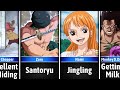 Signature Moves of One Piece Characters