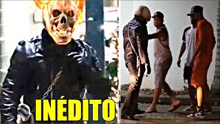 PEGADINHA: MOTOQUEIRO FANTASMA NA CIDADE (Ghost Rider Prank)