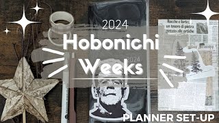 PLANNER SET-UP for 2024 - Hobonichi Weeks Plan With Me + My Reading Tracker ✨📚