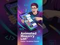 Build a Custom Animated Masonry List in React Native | FlatList + ScrollView Tutorial  #uidesign