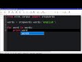 Python Natural Language Processing with NLTK #7 - Get the Stop Words For Text Cleaning