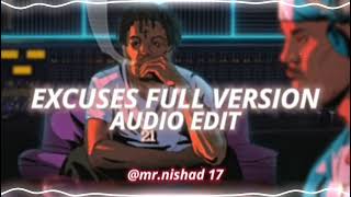Excuses (Full Version) - AP Dhillon & Gurinder Gill [edit audio]