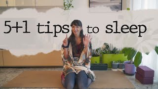 5+1 tips for sleep