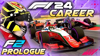 F1 24 CAREER MODE Part 0: Our Journey to F1! Full F2 Story Prologue Playthrough!
