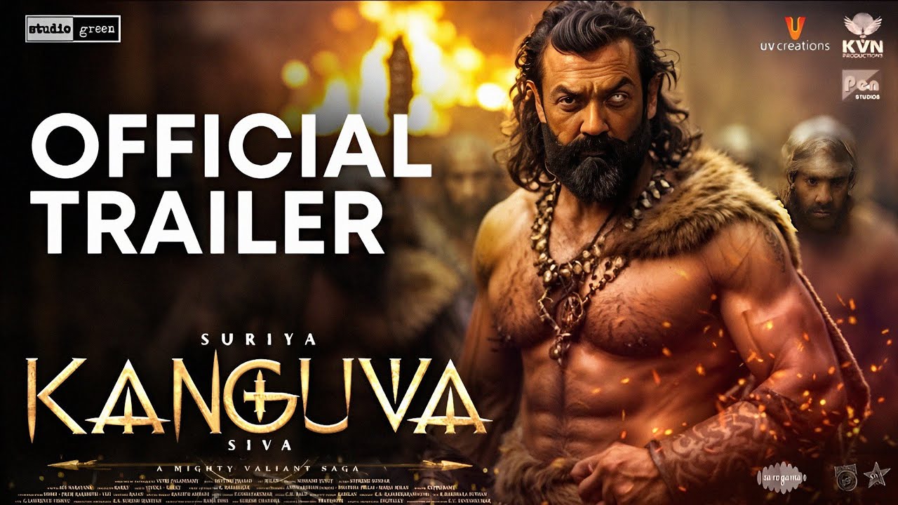 Kanguva - Official Trailer | Suriya, Bobby Deol, Disha Patani, Devi Sri ...