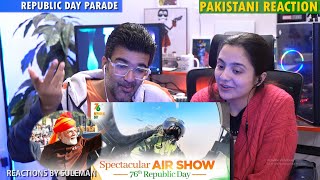 Pakistani Couple Reacts To India's 76th Republic Day Parade Air Show | PM Modi Arrives At Kartavya