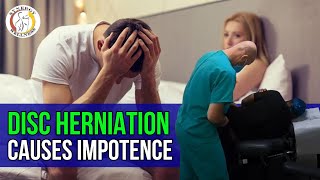 DISC HERNIATION (Lower Back) Causes IMPOTENCE (Erectile Dysfunction Treatment) NYC Chiropractor