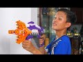 NERF WAR ALIEN GUN BATTLE