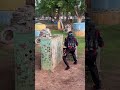 1 v 3 paintball stand off airsoft paintball