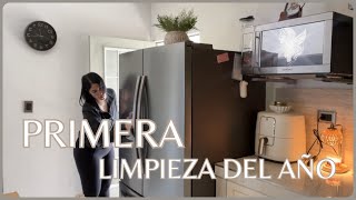 Primera limpieza del año 🧼 Cómo limpiar tu hogar ✨ motívate a limpiar y organizar tus espacios #asmr