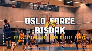 OSLO FORCE VS BISDAK FFBL SEASON 2024 ELIMINATION ROUND .