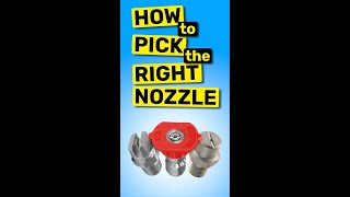 How To Pick The Right Nozzle | Pressure Washer