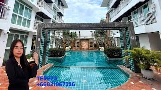 Foreigner quota 2-bedroom condo, walkable to Fisherman's Village, Koh Samui. Pool front unit.