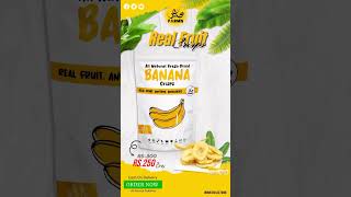 Khalis Farms Dehydrated Bananas - Real Dried Fruits