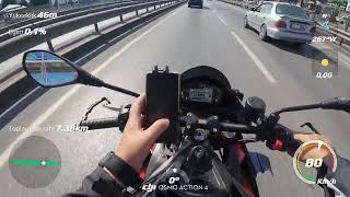 AboneOL Aprilia İle Bastık Gaza #aksiyon #motovlog #adrenaline #dj #aprilia #gopro