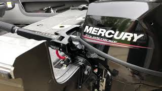 2019 Mercury 8hp kicker outboard