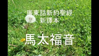 新約(1-28)聖經廣東話與字幕 馬太福音 第 1-28章全卷 新譯本  New Testament in Cantonese The Book of Matthew Chapters 1-28