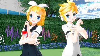 【MMD】(鏡音レン＆リン)  [淋しい熱帯魚] - (RinxLen Kagamine) [Lonely Tropical Fish] (60fps)