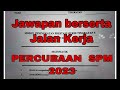 Cara Jawab Percubaan SPM 2023 KEDAH Matematik Kertas 1