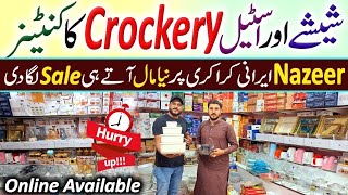 Wholesale Imported Crockery | Glassware Crockery | Stainless Steel Cookware | Nazeer Irani Crockery