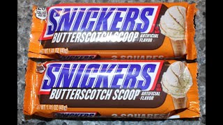 Snickers Butterscotch Scoop Candy Bar Review