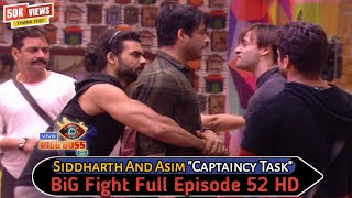 Bigg Boss 13 Episode 52 Full HD Siddharth Shukla vs Asim Riaz Huge Fight