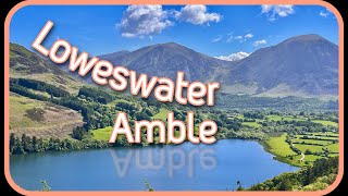 LOWESWATER Love, circular walk visiting a waterfall and Shaun the Sheep!