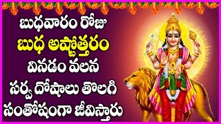 Budha Ashtottara Shatanamavali in Telugu | Budha Graha Stotram | Devotional Songs | Usha Raj