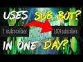 CharlieGamez uses SUB BOT!?