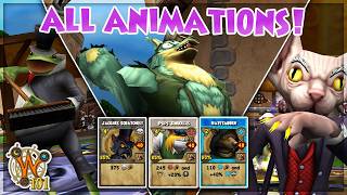Every Barkingham Palace Spell Animation In Wizard101.. (1440p 60fps)