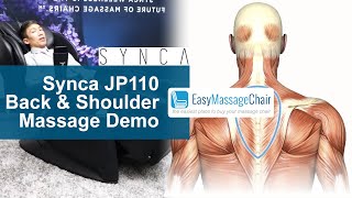 Synca JP1100 Upper Back \u0026 Shoulder Massage Demo