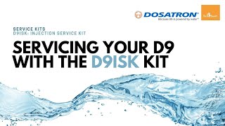 Dosatron D9 Service: Fitting the D9ISK (Injection Service Kit)