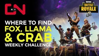 Llama Fox And Crab Fortnite Videos 9videos Tv - fortnite br where to find llama fox crab locations weekly challenge