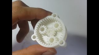 자동차부품4 - 유성기어 3D프린터로 만들어보기 (planetary gear by 3D printer)