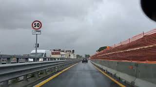 Napoli Airport to Sant'Arpino | ITALY | HyperLapse | Walk Around