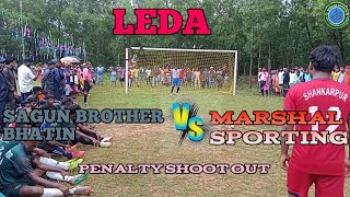 LEDA, DAMPARA,PO-KARADUBA, PS-GHATSILA, SAGUN BROTHER V/S MARSHAL SPT, PENALTY SHOOT OUT,11/09/2022.