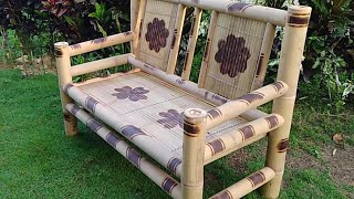 How to Make a Simple-Design Bamboo Seat