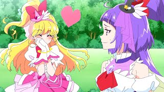 【4K】魔法つかいプリキュア!! ~MIRAI DAYS~ 第01話 戦闘シーン