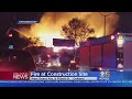 MASSIVE FIRE: 5-alarm fire destroys Oakland apartment complex