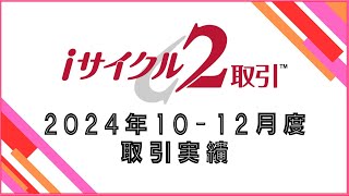 【公式】外為オンライン  iサイクル2取引 2024年 10 - 12月期 売買実績