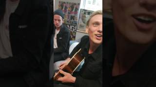 Counterfeit at the Keerang Office acoustic songs + Q and A with lucky fans