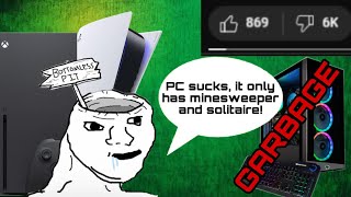 Console Fanboy MANCHILD Is In Complete Denial Over PC Gaming And THROWS A FIT