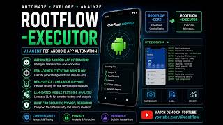🚀 RootFlow-executor — Android App Automation & Dynamic Analysis Framework